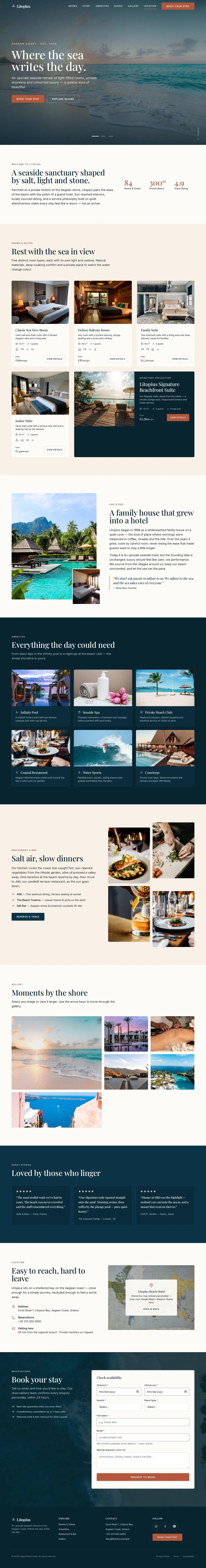 Litopius Beach Hotel — Boutique Ξενοδοχείο